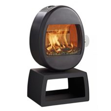 Каминная печь Scan 66-4 PLINTH BP - черный