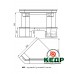 Купити Мармуровий портал Браво "Карпати Мармо" мармур Bidasar Brown + Болгарський сланець, замовити Мармуровий портал Браво "Карпати Мармо" мармур Bidasar Brown + Болгарський сланець за низькими цінами 18600 грн. ₴