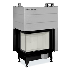 ROMOTOP HEAT L 3g L 65.51.40.24 - угловая левая каминная топка с гильотиной