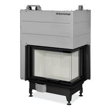 ROMOTOP HEAT R 3g L 65.51.40.24 - угловая правая каминная топка с гильотиной