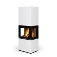 ROMOTOP LERA C GH 10 - дизайнерский камин в керамике