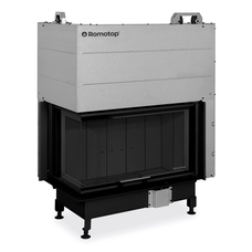 ROMOTOP HEAT L 3g L 81.51.40.26 - угловая каминная топка (тёмная камера)