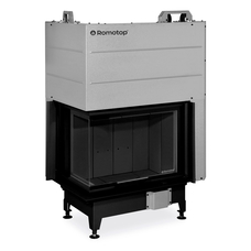 ROMOTOP HEAT L 3g L 65.51.40.26 - угловая каминная топка (тёмная камера)