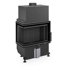 ROMOTOP HEAT L 4g S 60.44.33.26 - узкая угловая каминная топка (тёмная камера)