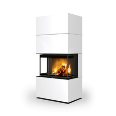 ROMOTOP CARA C 10 - дизайнерский камин в облицовке из керамики