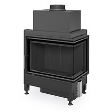 ROMOTOP HEAT R 4g S 65.51.40.26 - стальная угловая каминная топка
          (тёмная камера)