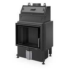 ROMOTOP HEAT W 4g 59.50.06 - каминная топка с водяным теплообменником
          (тёмная камера)