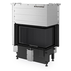 ROMOTOP IMPRESSION R 3G L 75.51.41.16 - угловая каминная топка с
          гильотиной (тёмная камера)