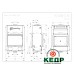 Купити DYNAMIC KV 025 W02 BD - камінна топка з теплообмінником, потрійне скло, заднє завантаження, замовити DYNAMIC KV 025 W02 BD - камінна топка з теплообмінником, потрійне скло, заднє завантаження за низькими цінами 209933 грн. ₴