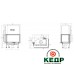Купити Камінна топка Hitze Albero 14 KW, замовити Камінна топка Hitze Albero 14 KW за низькими цінами 1898 грн. ₴