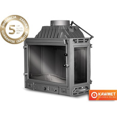 Камінна топка KAWMET W4 з правим боковим склом (14.5 kW)