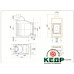 Купити Класична піч Brunner HKD 4.1 cast iron frame/cast iron door/black, замовити Класична піч Brunner HKD 4.1 cast iron frame/cast iron door/black за низькими цінами 3663 грн. ₴