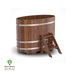 Купить Купель овальная Bentwood 800x1420, темная, заказать Купель овальная Bentwood 800x1420, темная по низким ценам 1 370 грн. ₴   