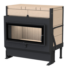 Масивна теплоакумулююча піч Brunner GOT 38/86-ZL side-opening door + GOF 86 x 42 см