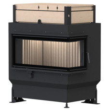 Масивна теплоакумулююча піч Brunner GOT 38/86/36 ZL right side-opening door + GOF 64 x 35 см