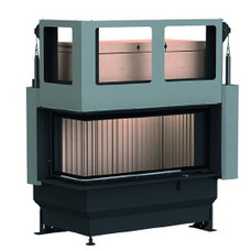 Масивна теплоакумулююча піч Brunner GOT 45/101/40 ZL left lifting door + GOF 80 x 35 см