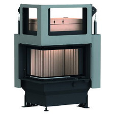 Масивна теплоакумулююча піч Brunner GOT 45/67/44 ZL left lifting door + GOF 50 x 35 см