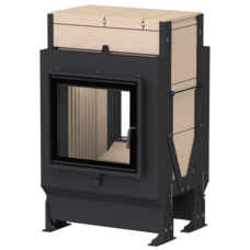 Масивна теплоакумулююча піч Brunner GOT 51/55-ZL 2 side-opening door + GOF Tunnel 55 x 36 см