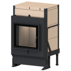 Масивна теплоакумулююча піч Brunner GOT 51/55-ZL side-opening door + GOF 55 x 42 см