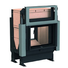 Масивна теплоакумулююча піч Brunner GOT 51/67-ZL lifting/side-opening door + GOF Tunnel 66 x 36 см