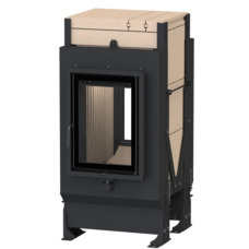 Масивна теплоакумулююча піч Brunner GOT 52/37-ZL 2 side-opening doors + GOF Tunnel 37 x 36 см