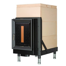 Масивна теплоакумулююча піч Brunner HKD 5.1/20 doors with control window GOF 37 x 57 см