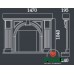 Купить Мраморный портал Браво "Полярис" мрамор Botticino , заказать Мраморный портал Браво "Полярис" мрамор Botticino  по низким ценам 63 492 грн. ₴   